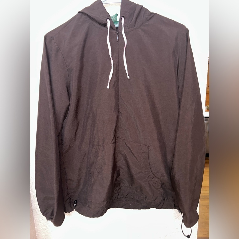 LL Bean Lightweight 1/2 Zip Pullover Hoodie Size Misses Small/ Regular